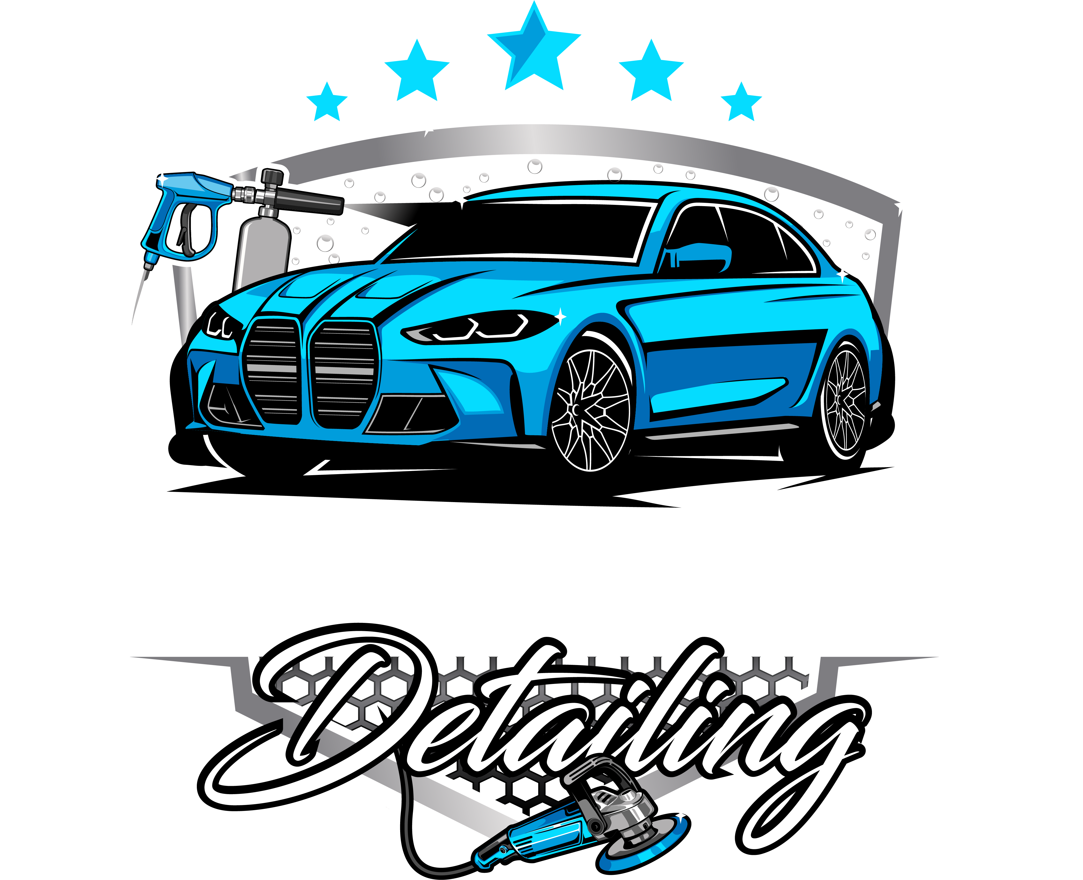 Serve God Detailing logo